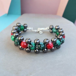 Bransoletka Boho handmade z koralików – elegancka i oryginalna