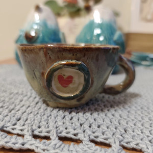 filiżanka kubek ceramiczny