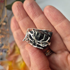 Wisior z czarnym turmalinem