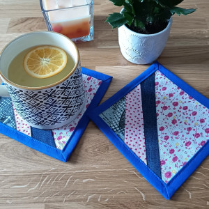 Podkładki pod kubek komplet dwie sztuki