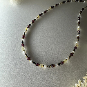 Naszyjnik z granatem