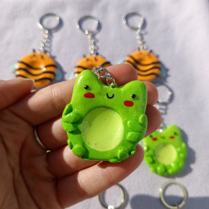 Worry Stones żabka, zabawka sensoryczna, brelok sensoryczny. magic, fanatsy, idealny na prezent