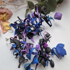 Kolczyki lekkie kwiaty