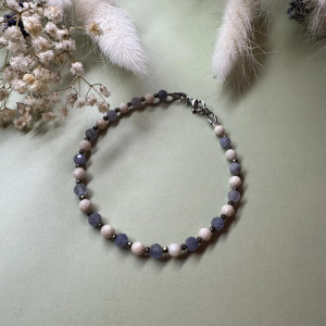 Bransoletka z tanzanitem