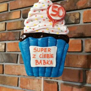 Lizak "super z ciebie babka"