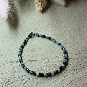 Bransoletka z turkusem afrykańskim