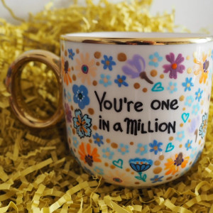 ręcznie malowany kubek dla ważnej osoby ONE