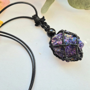 Wisior kamień chalkopiryt