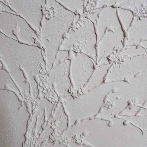 BIAŁA ELEGANCJA - OBRAZ STRUKTURALNY Z TEKSTURĄ 3D