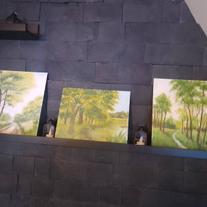 WYPRZEDAŻ KOLEKCJI - ZESTAW RĘCZNIE MALOWANYCH OBRAZÓW - 2 + 1 gratis