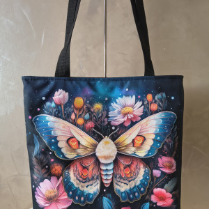 Shopperka wodoodporna motyl/ ćma