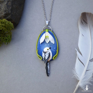 Naszyjnik „Raniuszek i przebiśnieg”