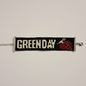 Handmade bracelet Green Day