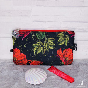 Kosmetyczka Handmade Płaska Podróżna Organizer | Polska | L