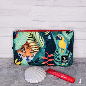 Kosmetyczka Handmade Płaska Podróżna Organizer | Polska | L