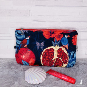 Kosmetyczka Handmade Płaska Podróżna Organizer | Polska | L