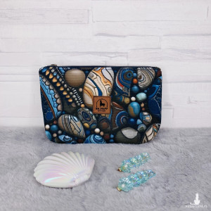 Kosmetyczka Handmade Wodoodporna Do Torebki | Polska | Rozmiar S