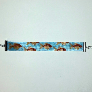 Handmade bracelet fishes