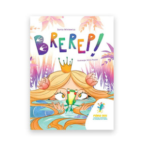 nowa książka Brerep  Sonia Miniewicz, piórka książka dla dzieci, Brerep bajka z serii piórko