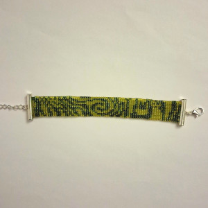 Handmade bracelet Green