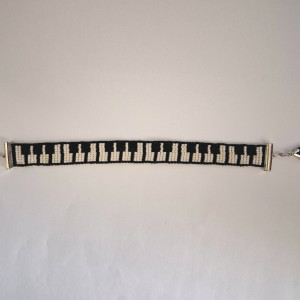 Handmade bracelet Piano