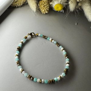 Bransoletka z kamieniem księżycowym