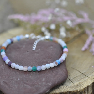 Bransoletka z kamieniem naturalnym - Agat