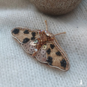 Broszka letnia ĆMA panterka