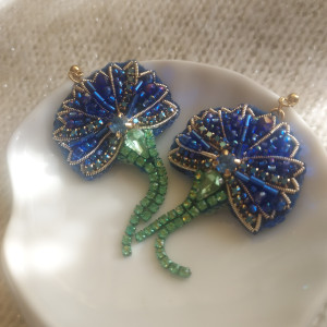 Wiosenne wyjątkowe kolczyki CHABRY