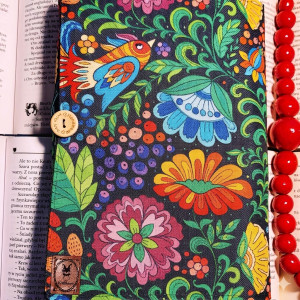 Etui na książkę: folk