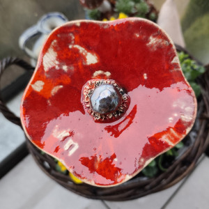 kwiat ceramiczny poidło