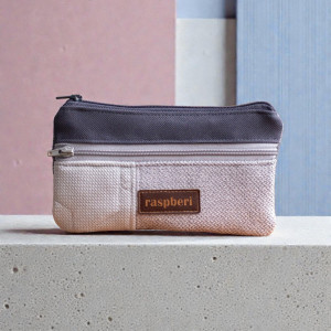 Portfel damski szary