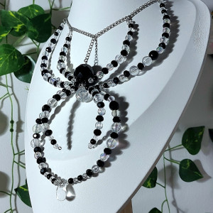 Naszyjnik "Black Spider"