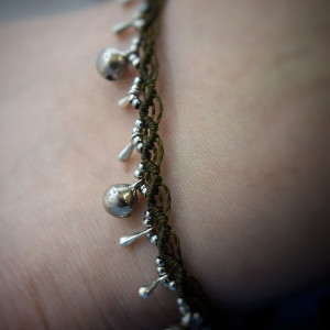 Bransoletka na stopę. Dzwoneczki naprawdę dzwonią ☺️