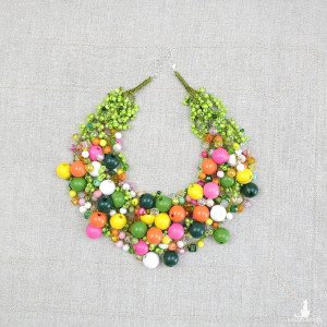 7047 Kolorowy, soczysty naszyjnik