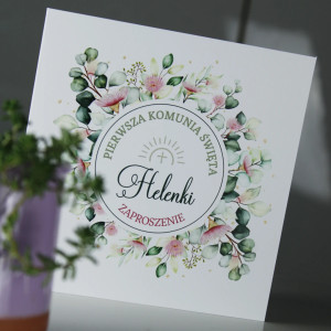 Zaproszenie Komunijne