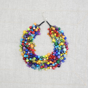 7052 „Barwny Zawrót Głowy” – Bogaty Naszyjnik