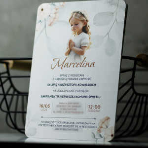 Zaproszenie Komunijne