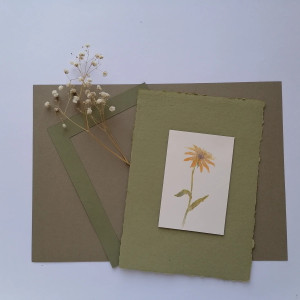 Letnie powroty. Oryginalna akwarela