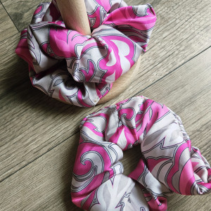 Gumka satynowa z miękkiej satyny we wzory  paisley abstrakcjagraficzne