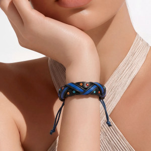 Bransoletka uniwersalna ze skóry