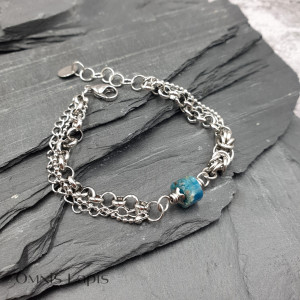Bransoletka chainmaille - apatyt