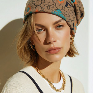 Czapka  damska wiosenna