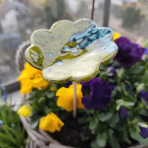 kwiat koniczyna ceramiczna