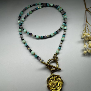 Naszyjnik z ametystem