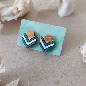 Kolczyki „Geo Chic” – Artystyczna Geometria