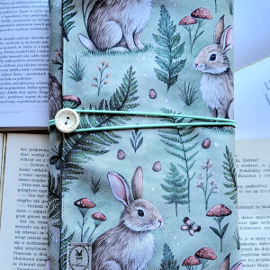Etui na książkę: króliki 1