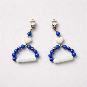 Klipsy koralikowe leciutkie