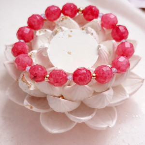 Bransoletka Sekret serca - Rodochrozyt