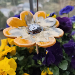 kwiat ceramiczny poidło dla owadów